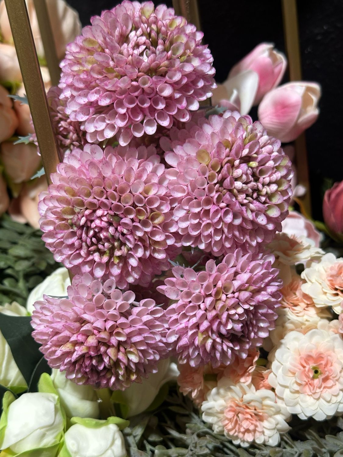 Reg Pink 14" Scabiosa Bundle x5