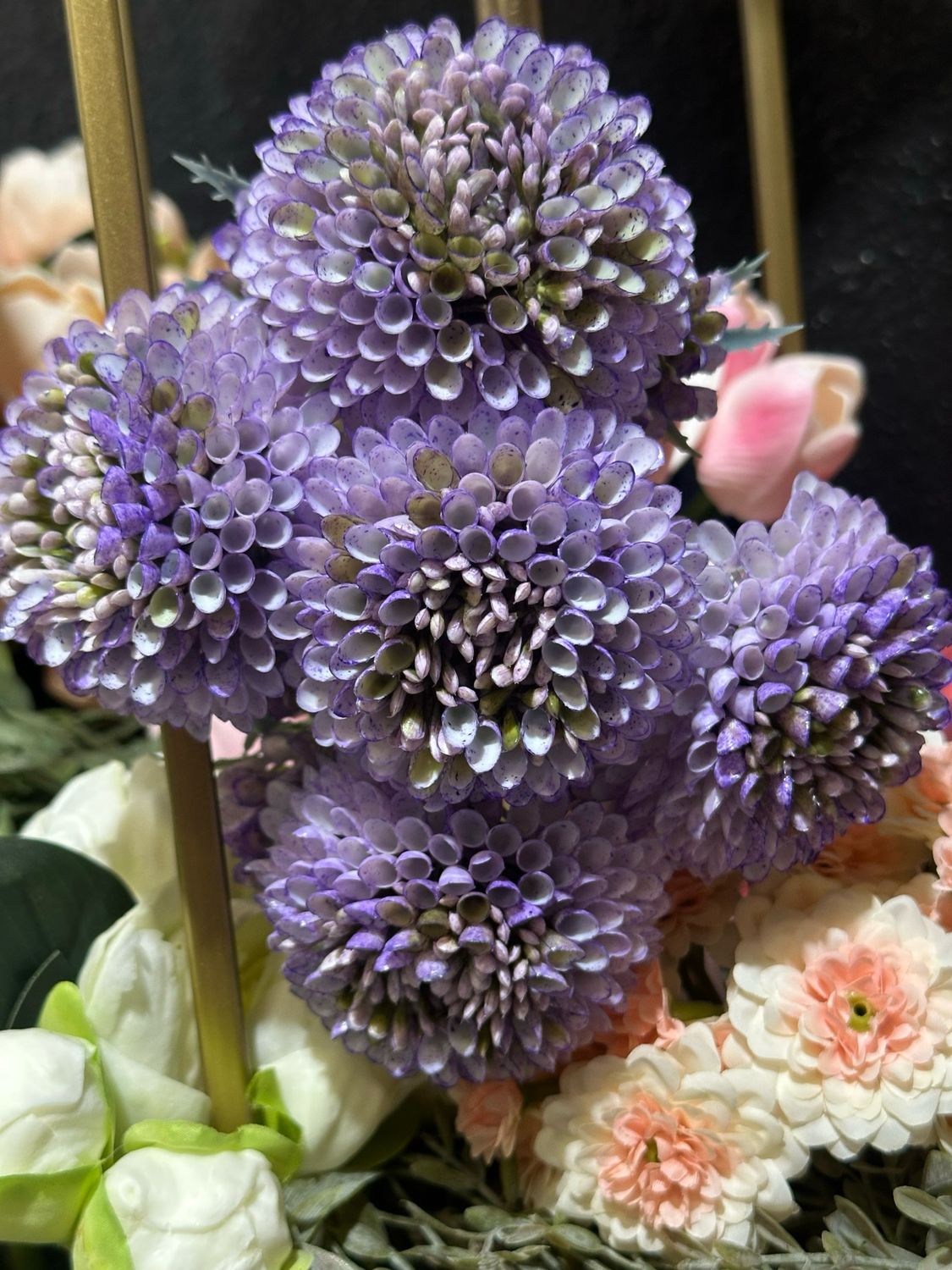 Reg Purple 14" Scabiosa Bundle x5