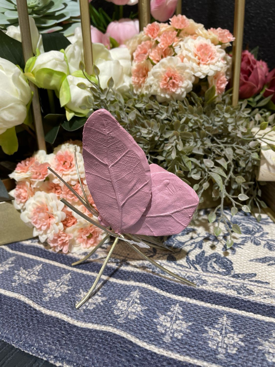 Reg 2 Styles Pink Pearlized Butterfly