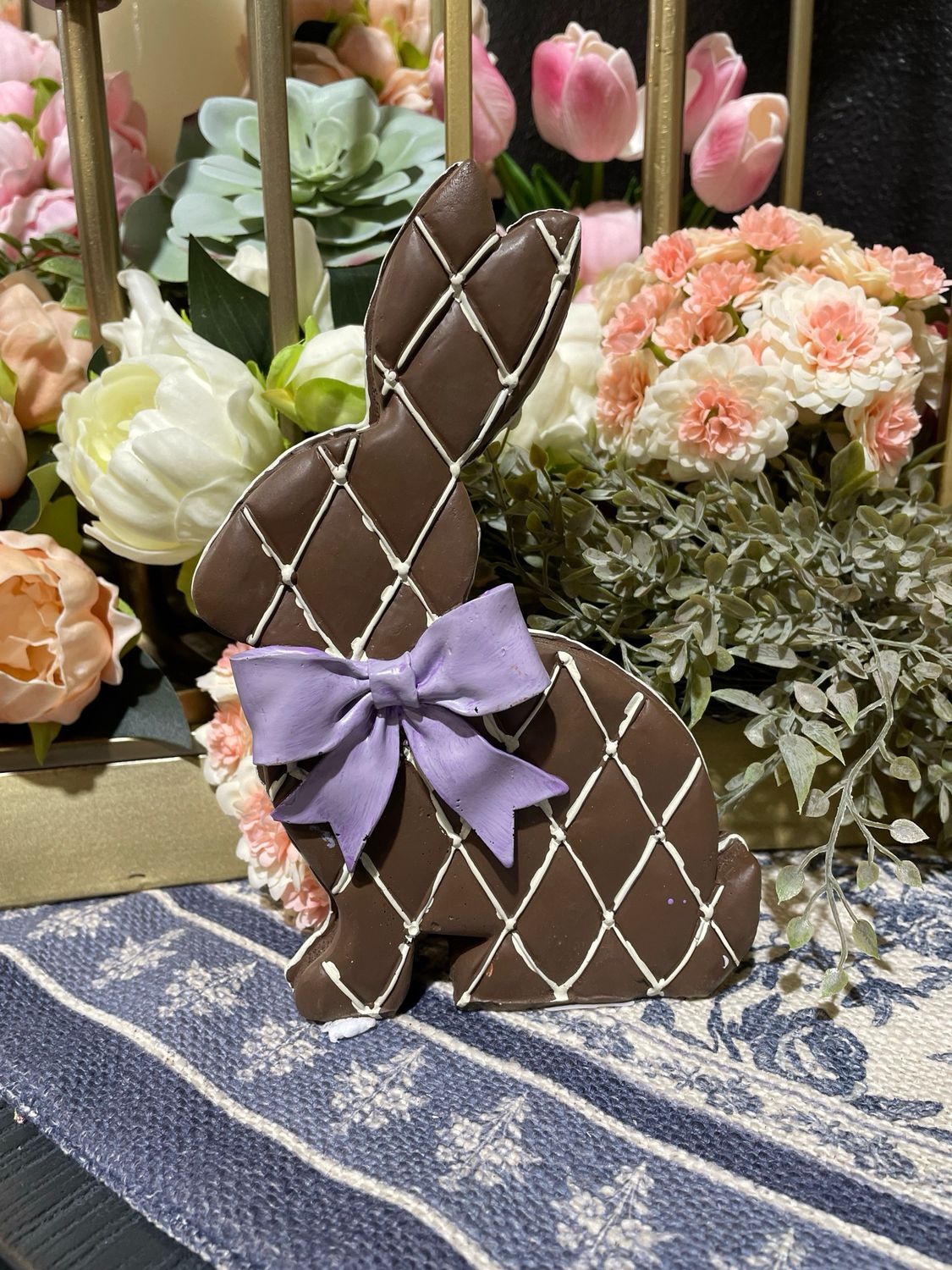 Reg Sit Wafer Choc Bunny 7.75"