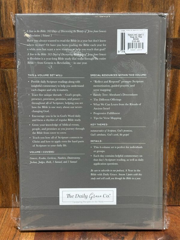 TDGC HC Vol 1 Year In The Bible