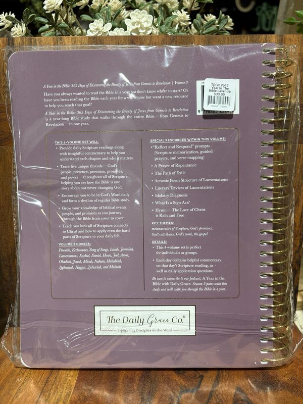 TDGC Vol 3 Year In The Bible Lavender