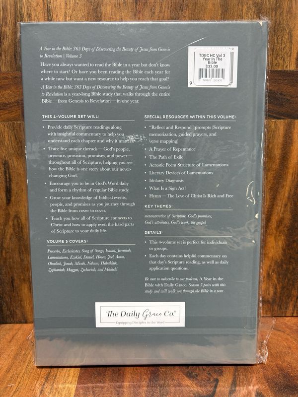 TDGC HC Vol 3 Year In The Bible