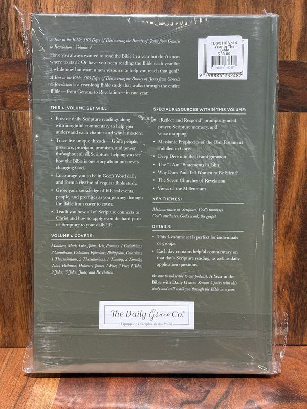 TDGC HC Vol 4 Year In The Bible