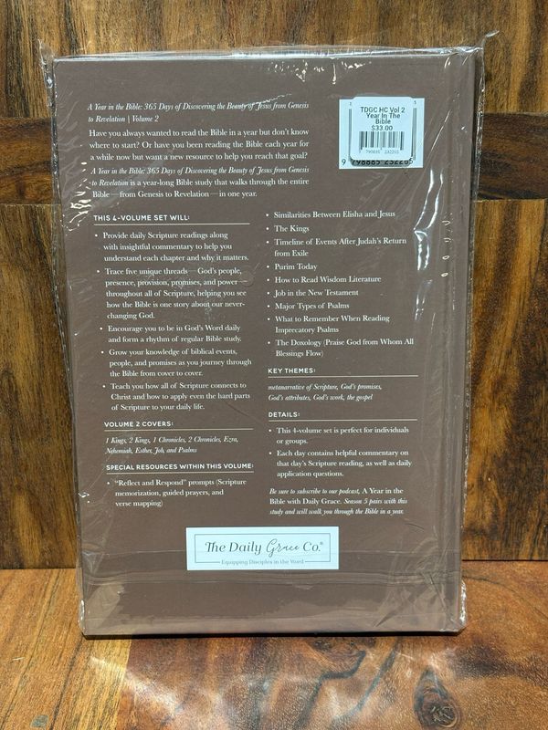 TDGC HC Vol 2 Year In The Bible