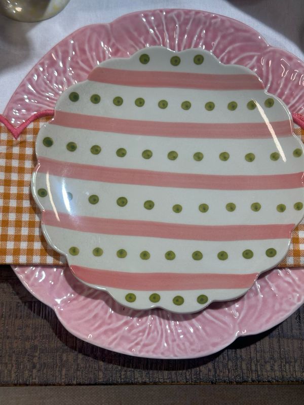 CCO 8" Pl Dot Gr/pnk