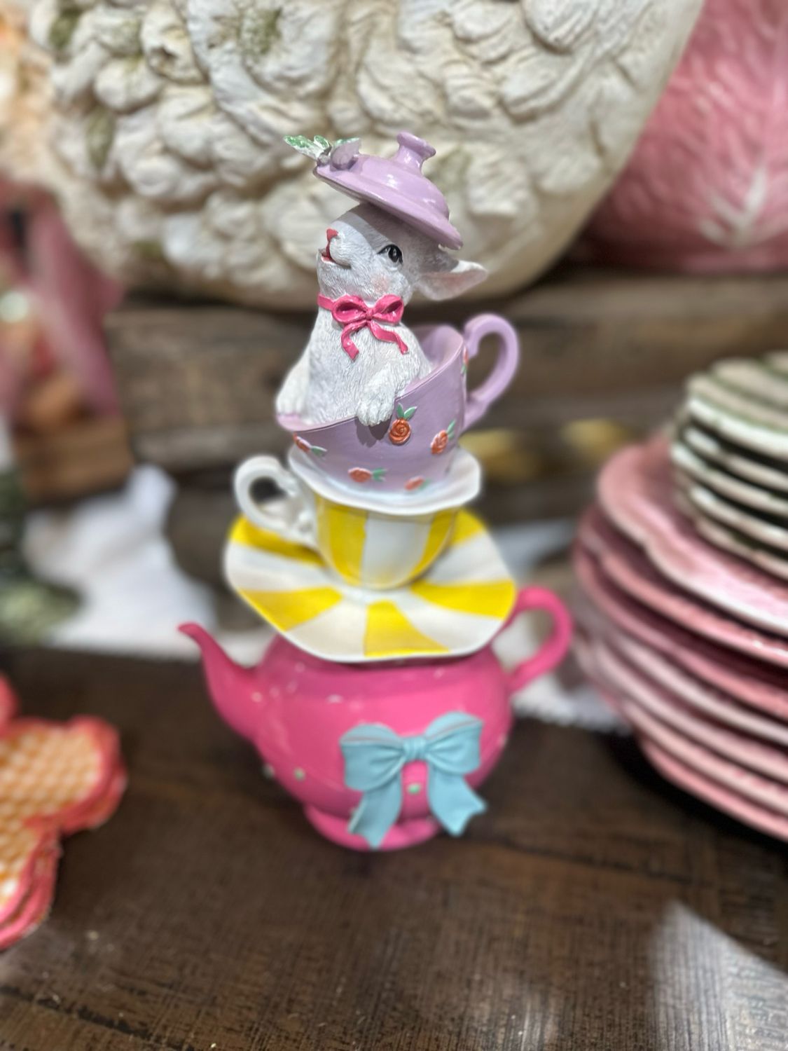 Fan 17.5" Hat Bunny Kettle