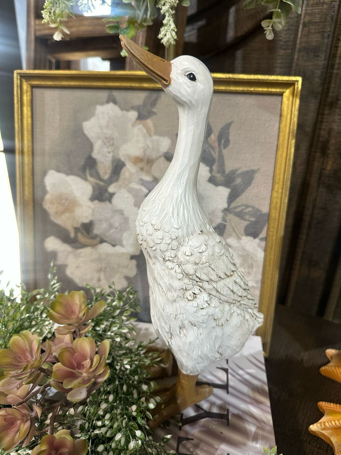 Fan Lg White Duck 13"