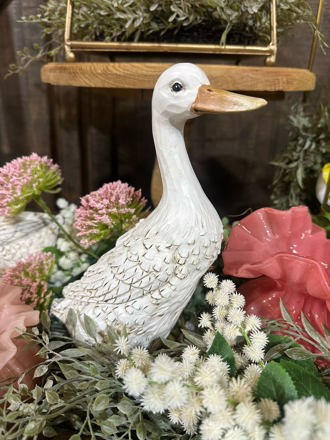 Fan Md White Duck 11"