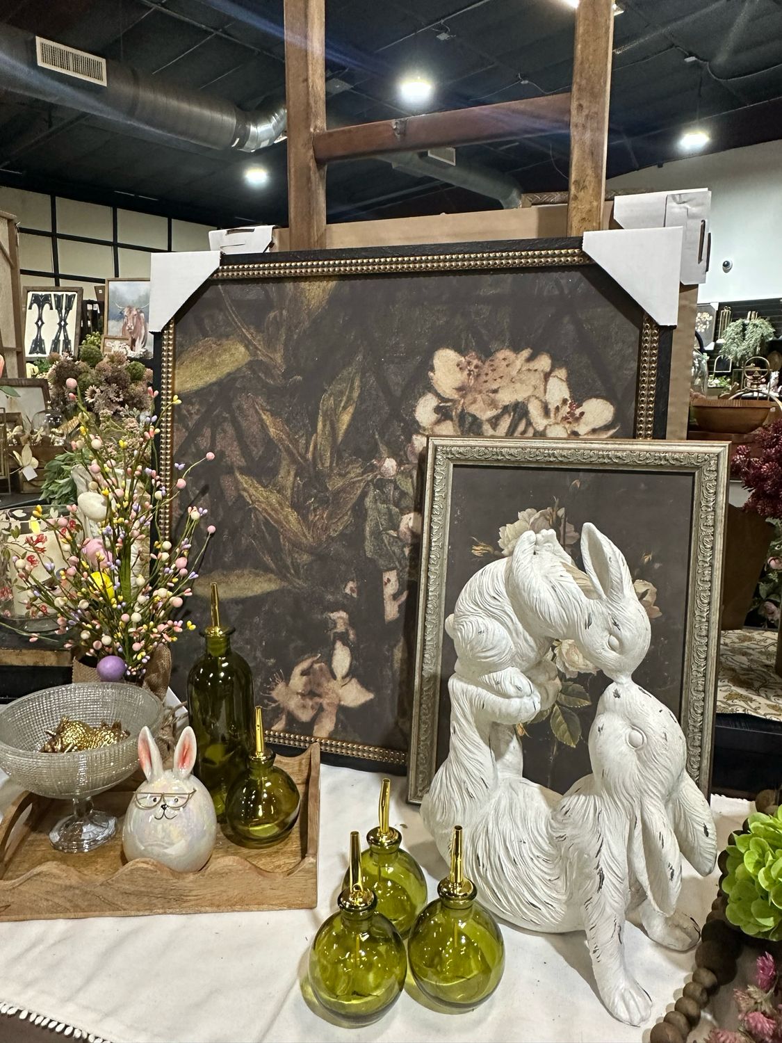 Ger 14.5" Mother Bunny Kissing Baby