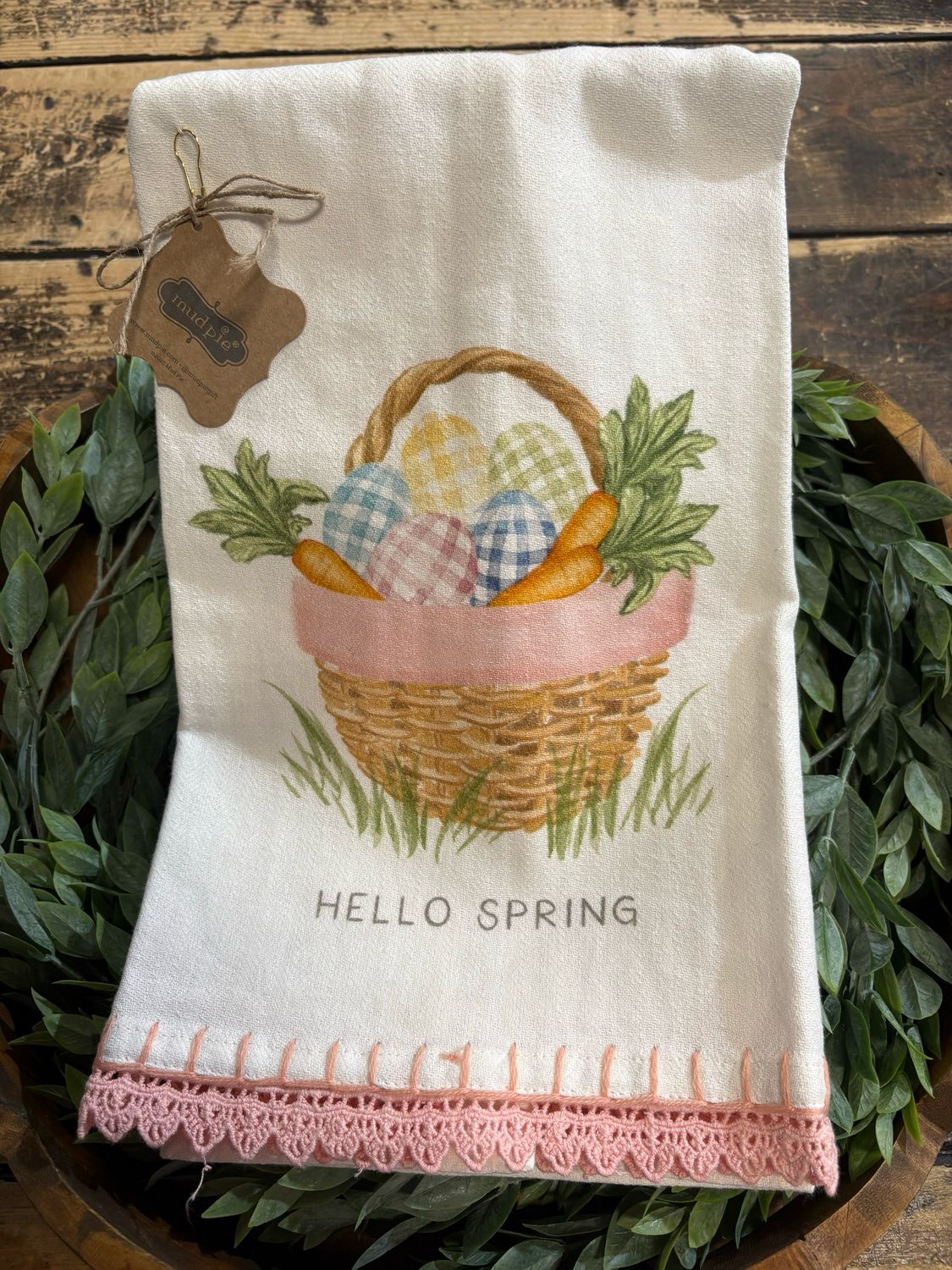 MP Hello Spring Printed Towel