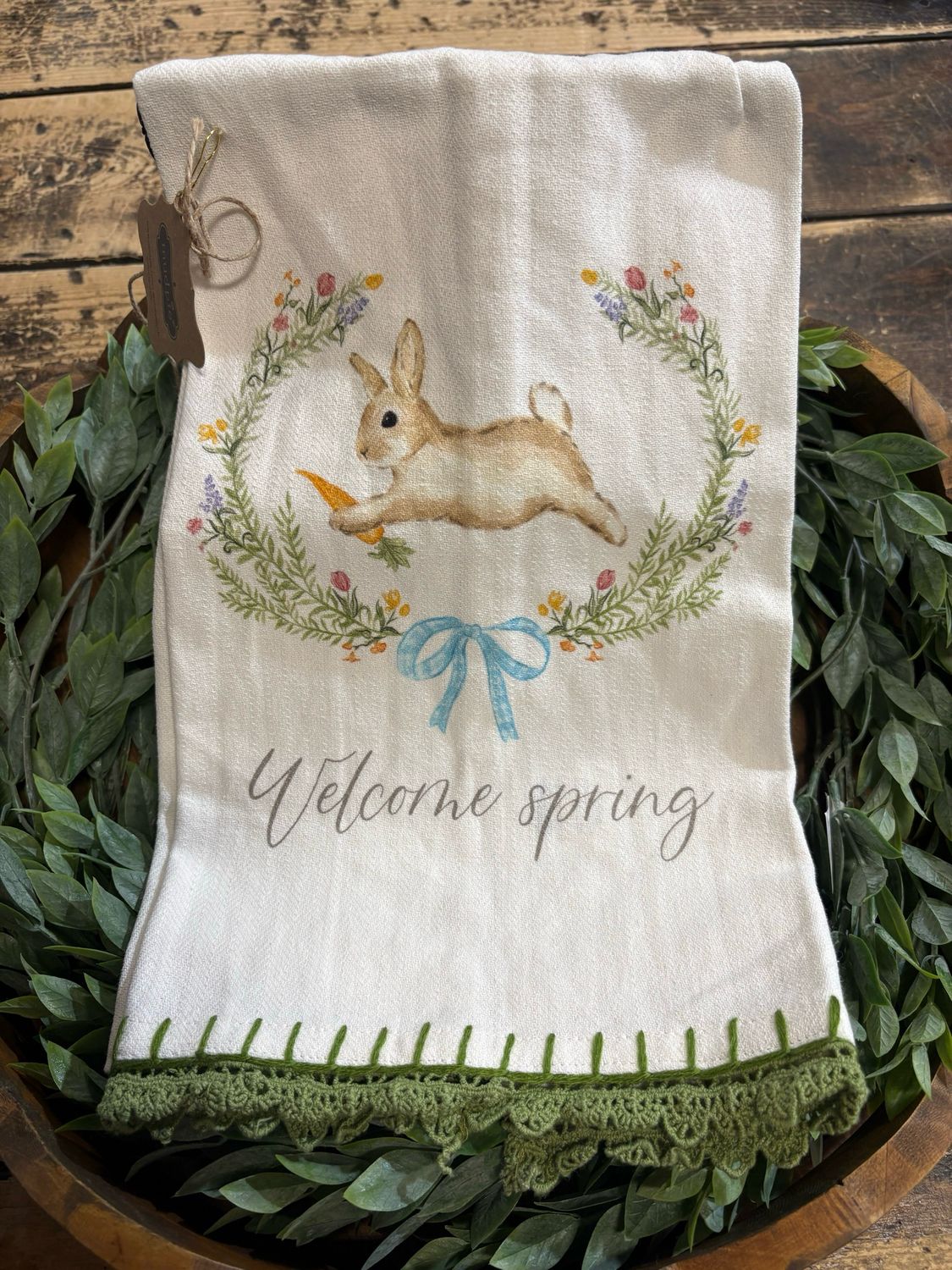MP Welcome Spring Printed Towel