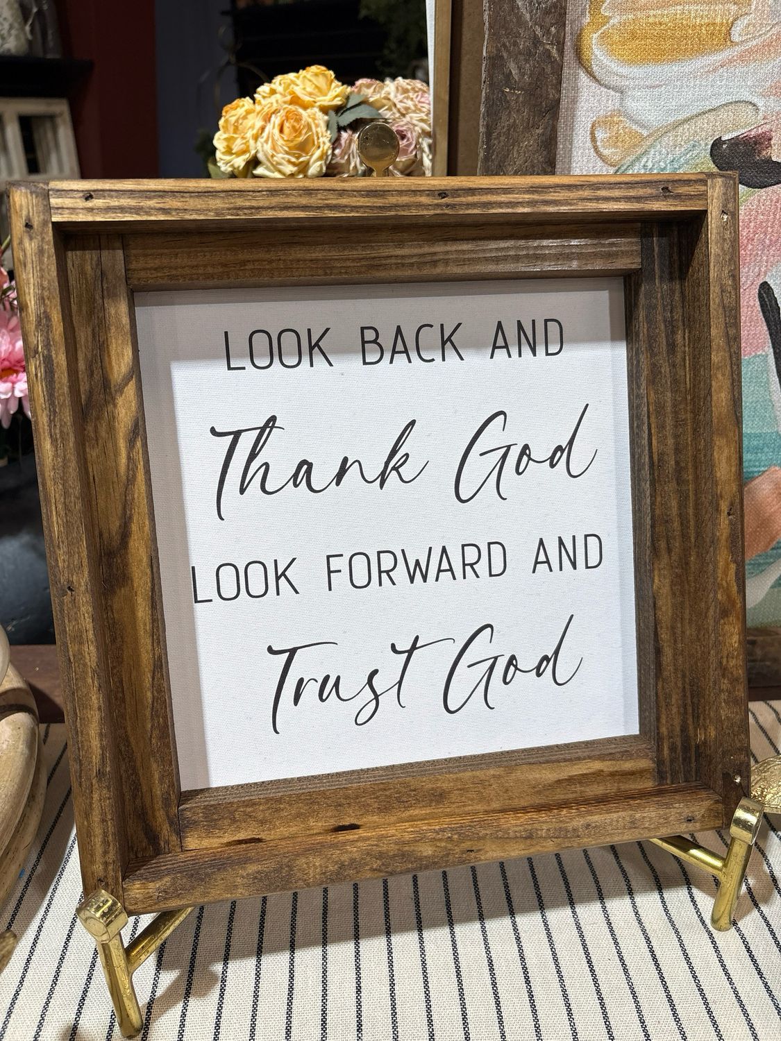 Jarmz 12x12 Thank God Trust God