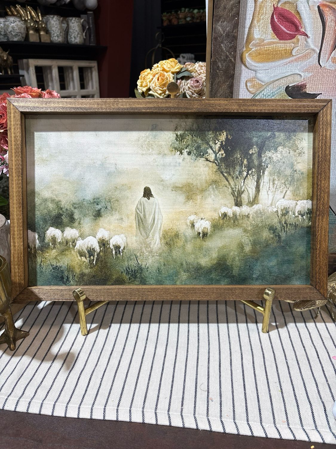 Jarmz 12x19 Jesus With Sheep