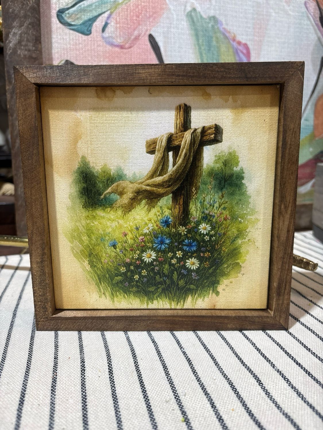 Jarmz 7x7 Cross Field Flowers