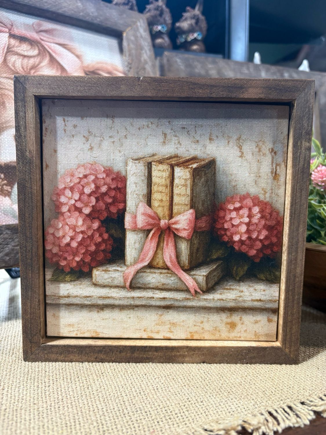 Jarmz 7x7 Pink Hydrangea Books