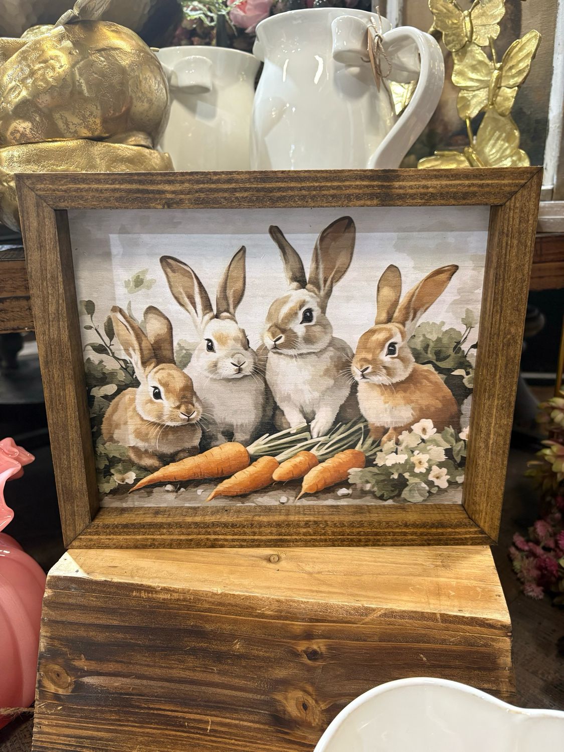 Jarmz 9x11 Bunnies Meal Time Carrots