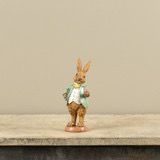 Rag 7.75" Bunny w Egg