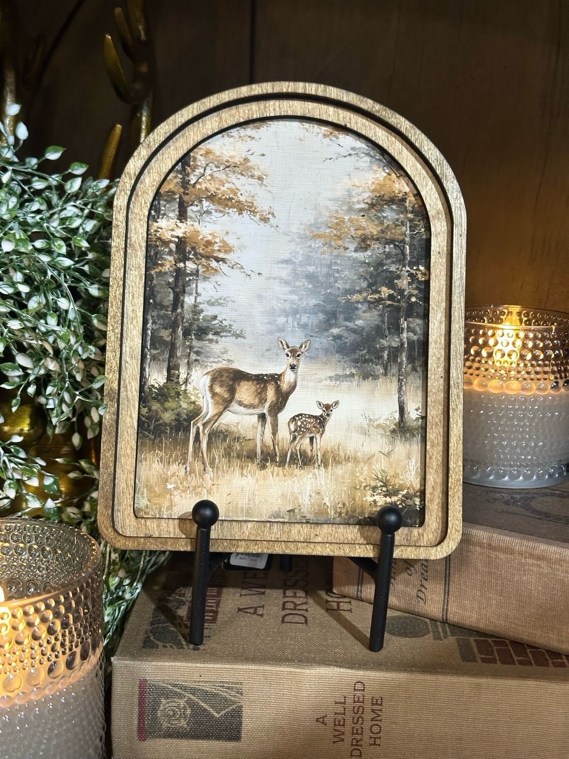 Red Arch 8x6 Doe And Fawn