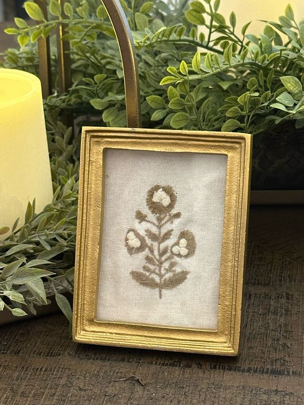 MP Rec Framed Flower 5x4