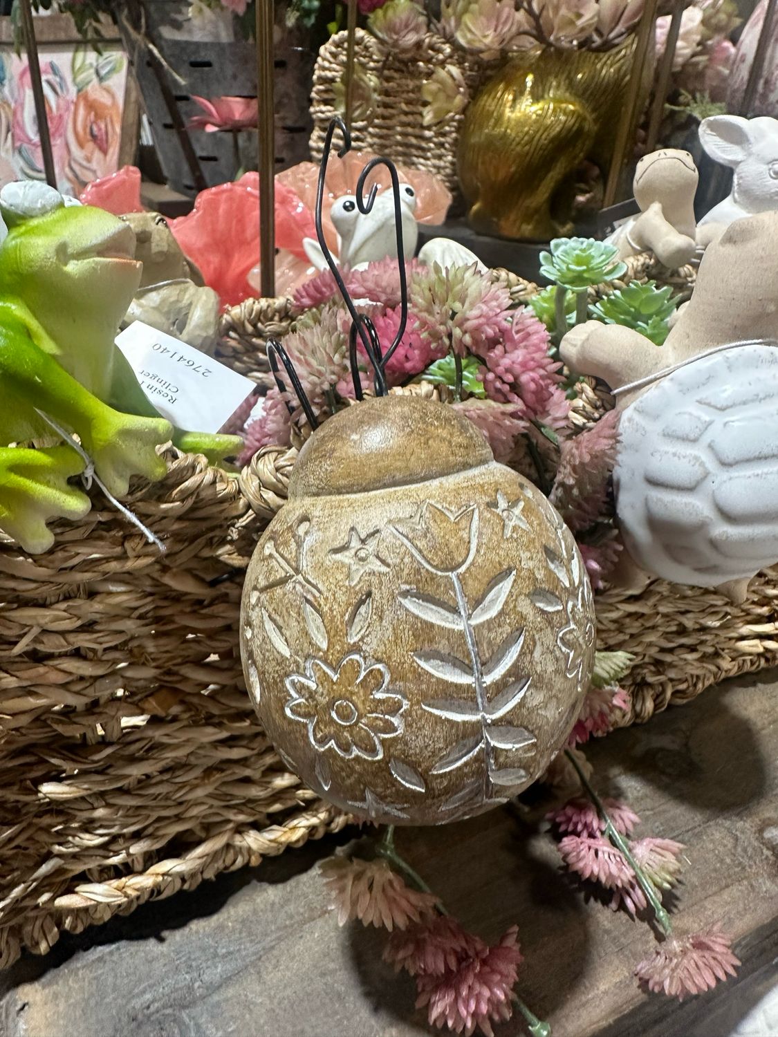 Ger Pot Hanger Ladybug