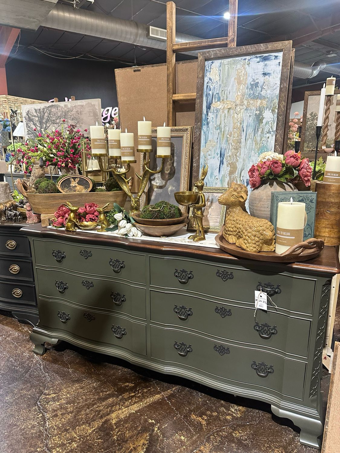 VV Collard Henredon Dresser 64x20x31.5