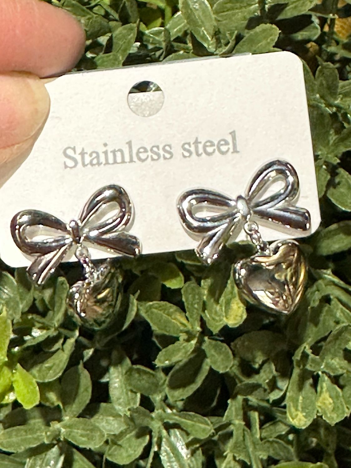 Yng Silv Heart Bow ER