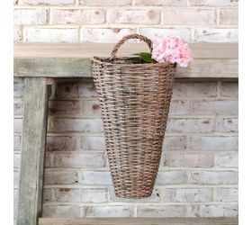 PDG 20" Tapered Willow Hanging Basket
