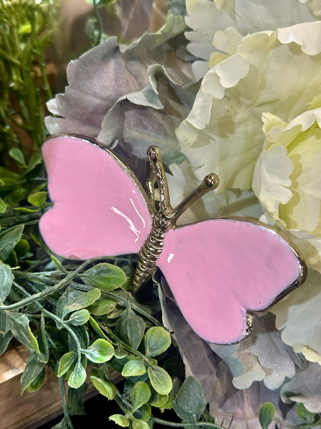 PDG Gold Pink Butterfly 4.5"