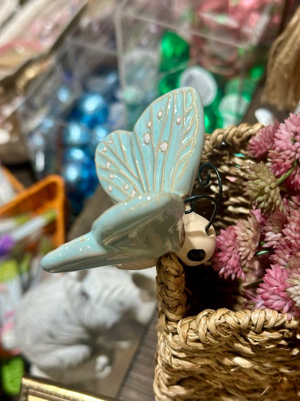 PDG Blue Butterfly Pot Hanger