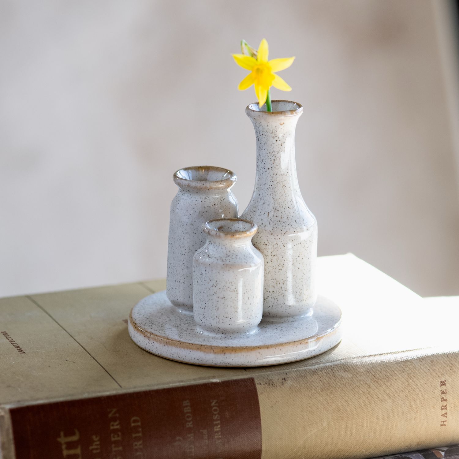 PDG 4.33" Artisan Vase Trio