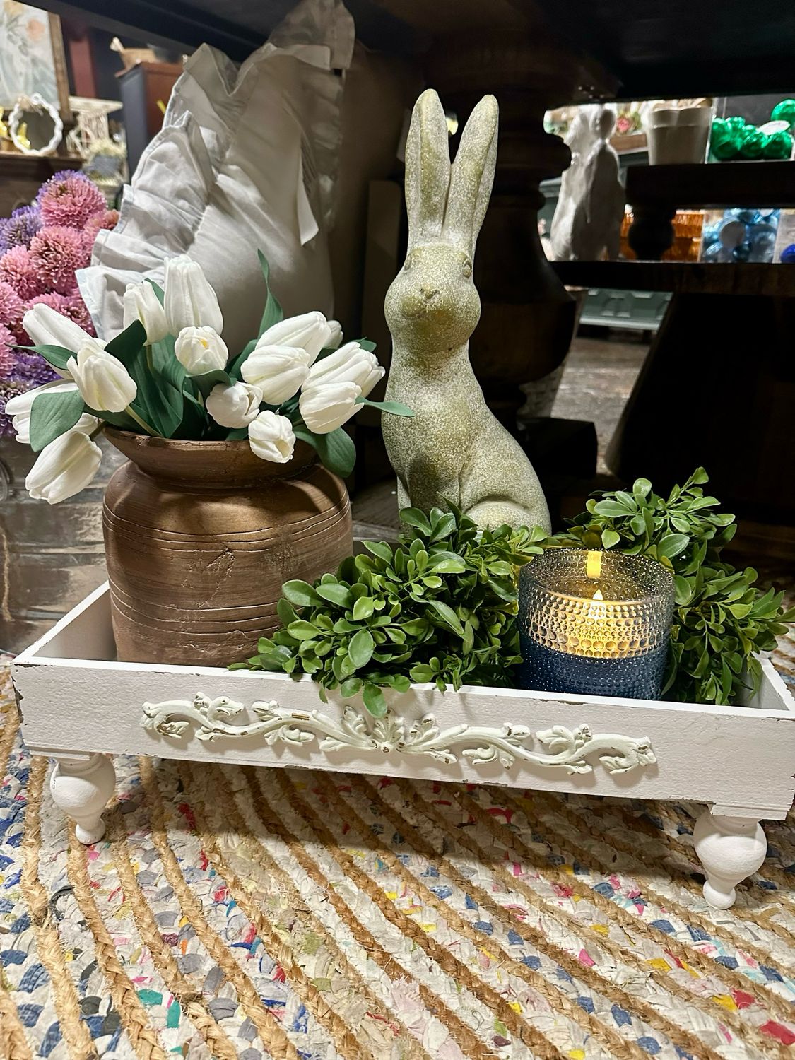 AB Lg White Rec Riser 20.5x11x7