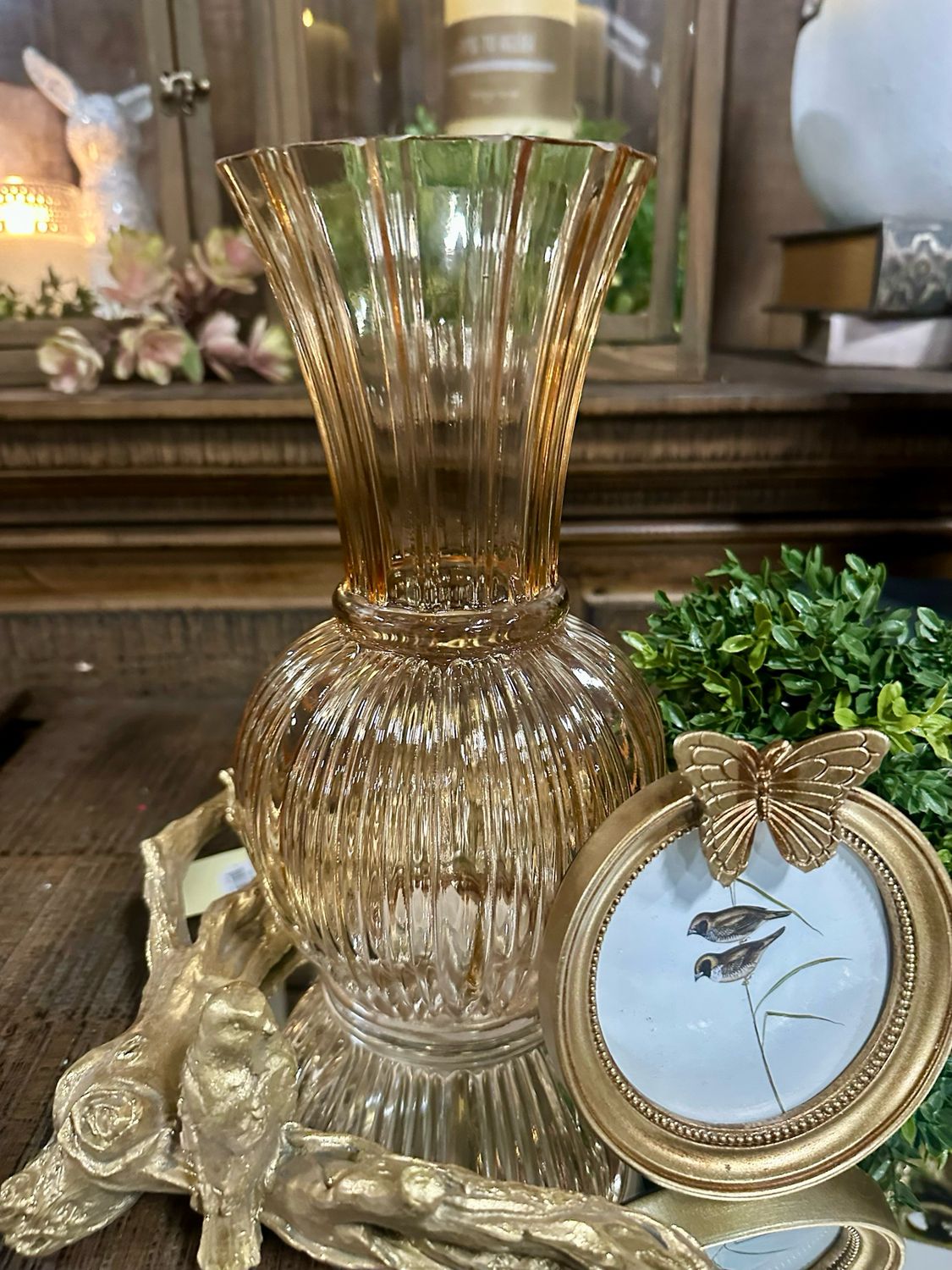 AB 9.5" Champagne Glass Vase