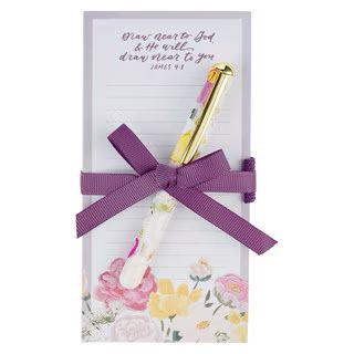 CAG Everything Beautiful Magnetic Notepad w Pen
