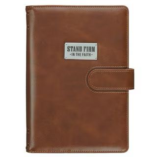 CAG Stand Firm Journal Lined Insert Brown