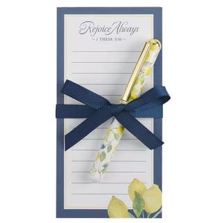 CAG Rejoice Magnetic Notepad w Pen