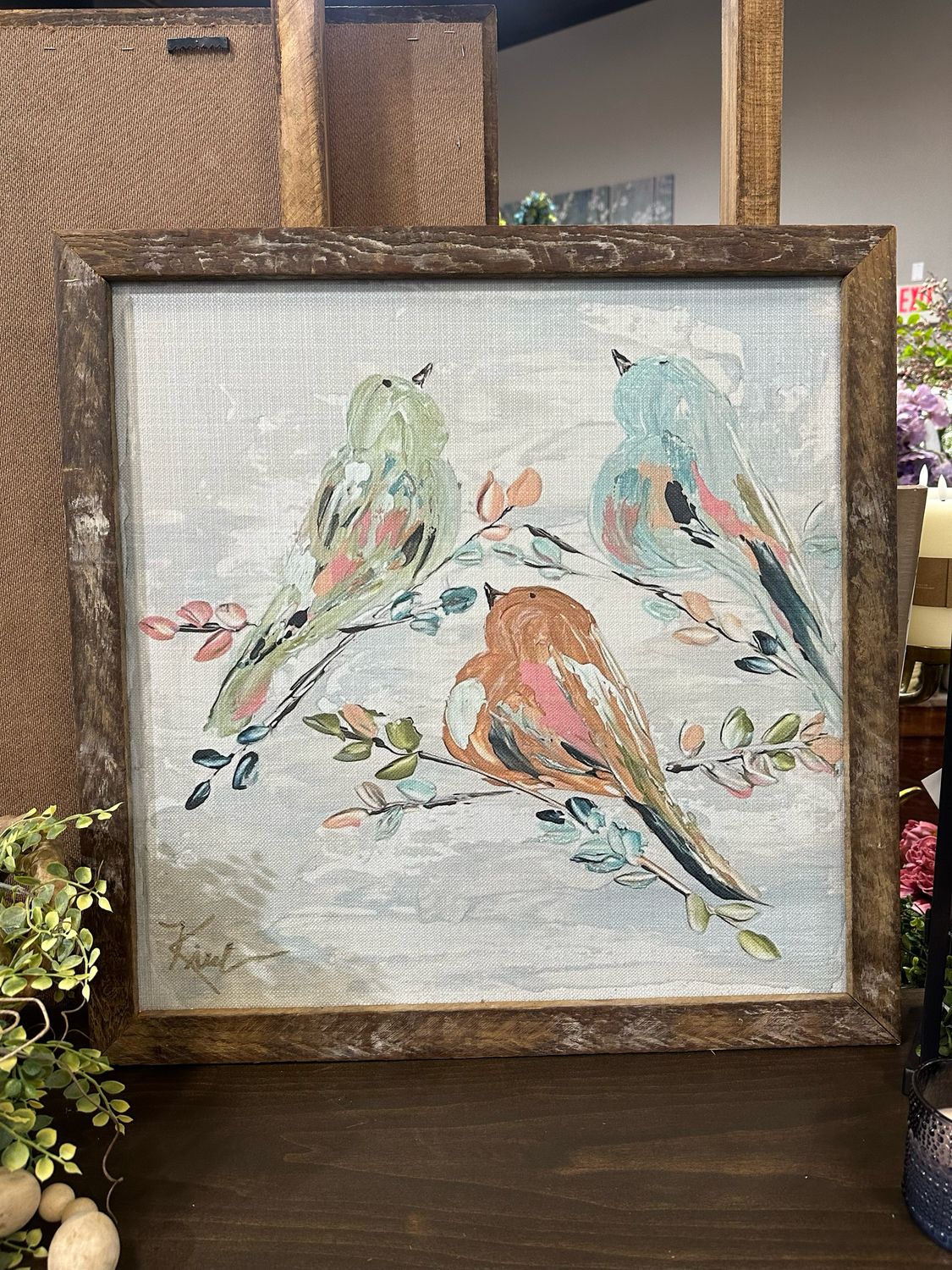 SCM 24x24 3 Birds Singing