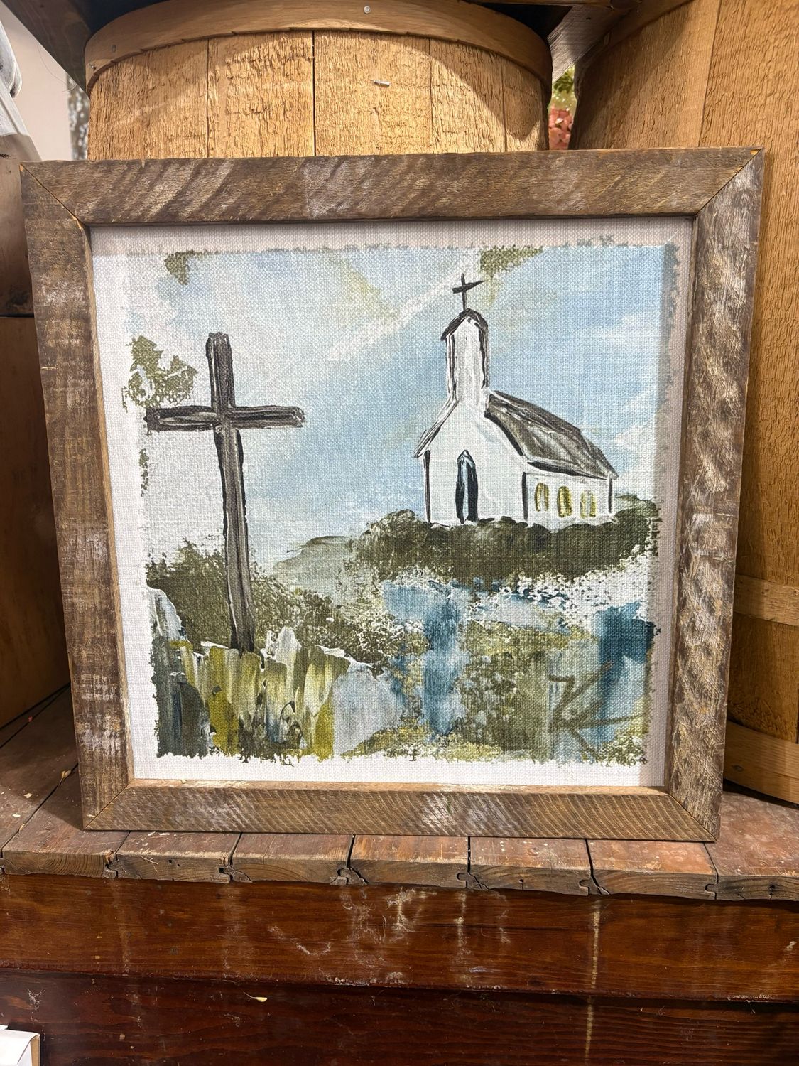 SCM 18x18 Cross On Calvary