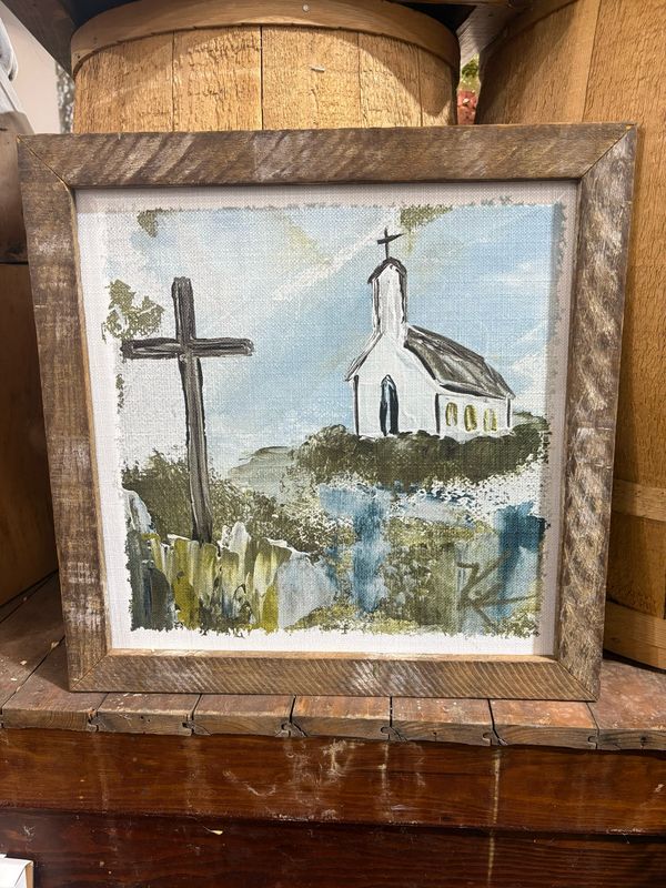 SCM 18x18 Cross On Calvary