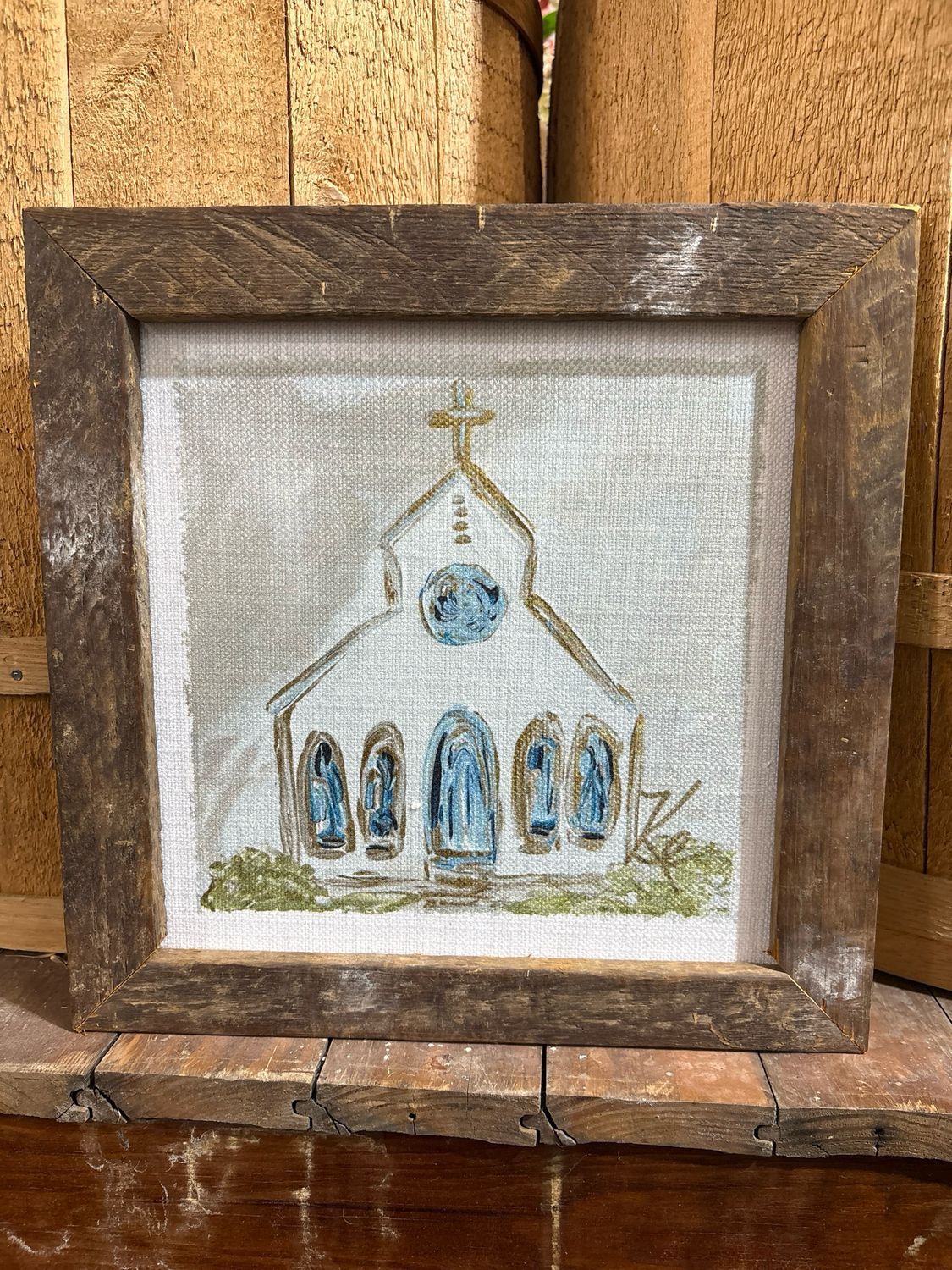 SCM 12x12 Bl Sg Church