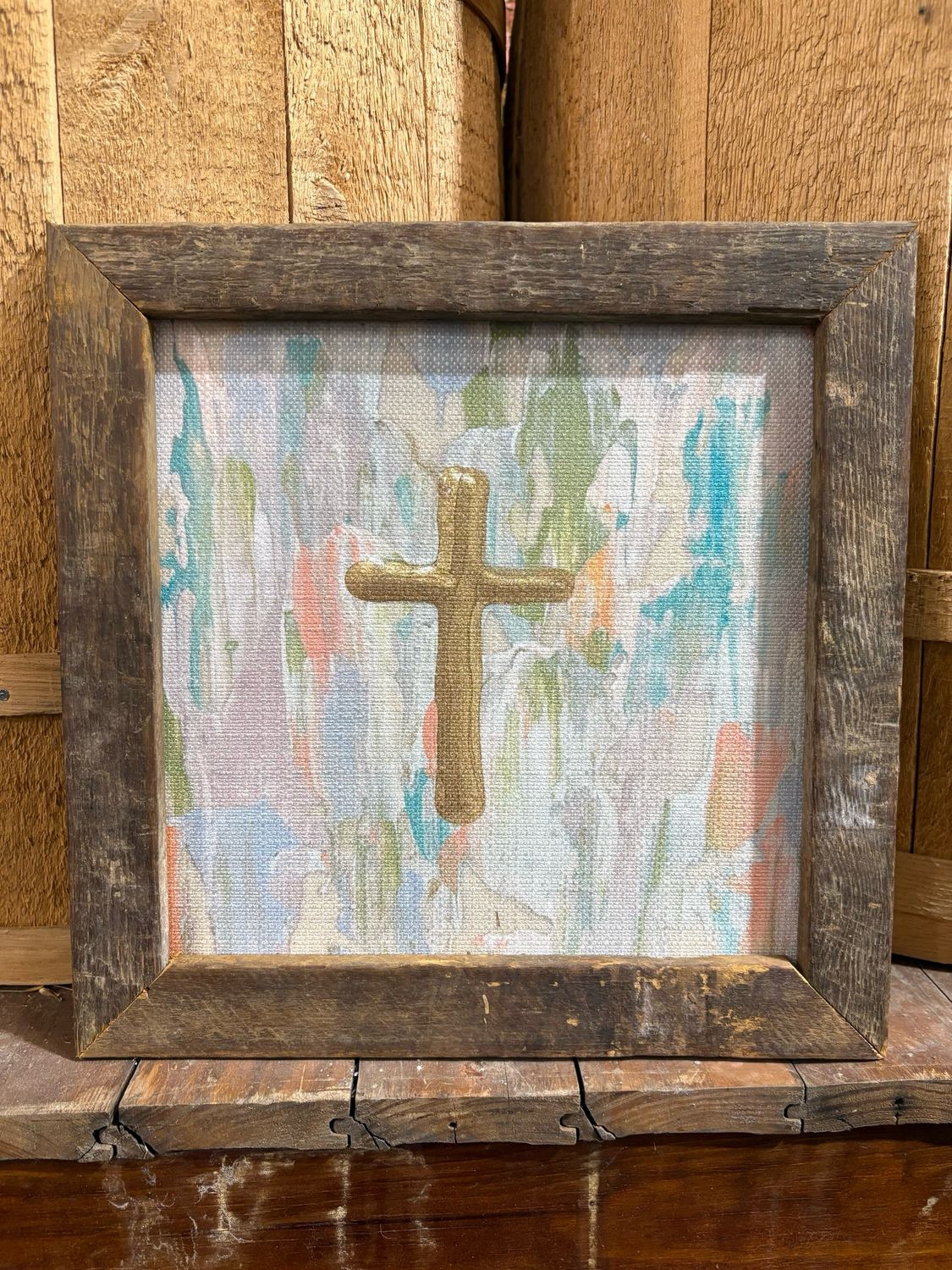 SCM 12x12 Pastel Cross
