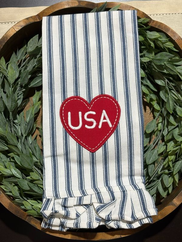 PHI American Heart Tea 18x25