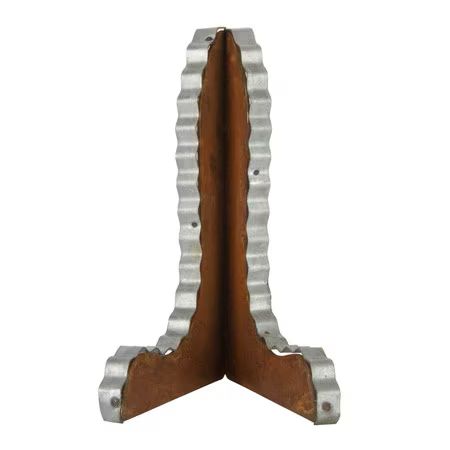 TRT Galvenized Rust Easel 6"