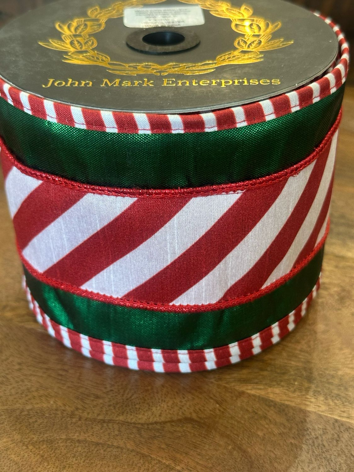 JME Grn Metallic Candy Cane 4x10