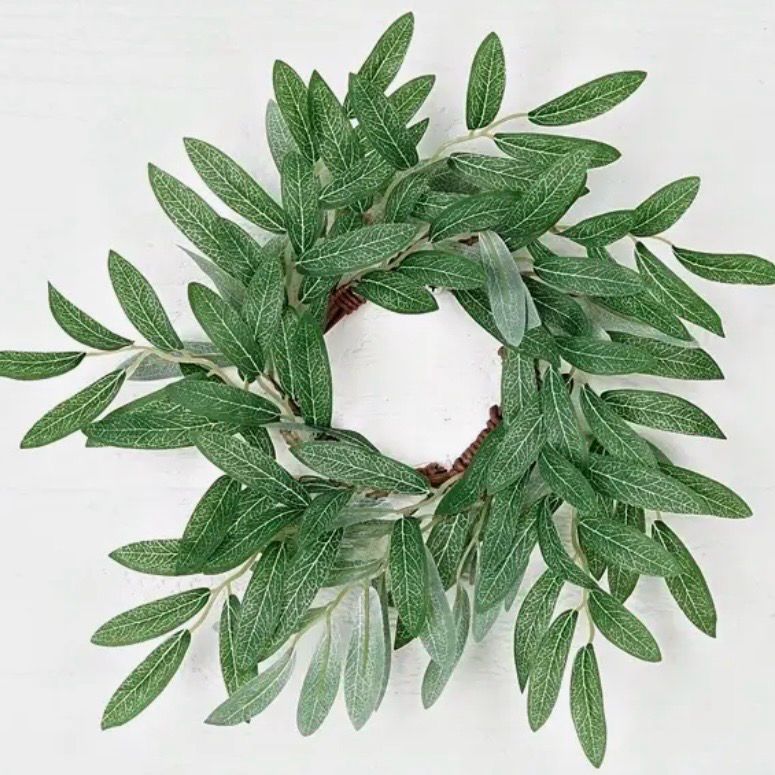 Imp 12" Olive Leaves Wreath (3.5" Inner)