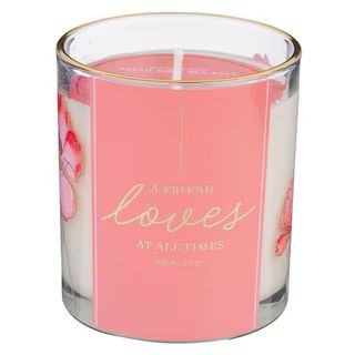 CAG Pink Flowers A Friend Loves Candle
