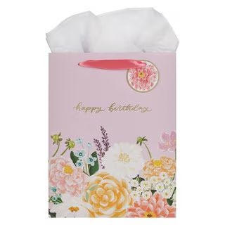 CAG HB Purple Floral Gift Bag