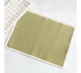 PDG Lt Sage Cotton Placemat 13.5x18.5