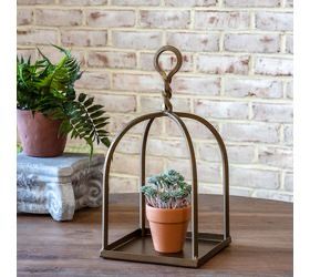 PDG Antique Brass Displayer 14.5x7x7