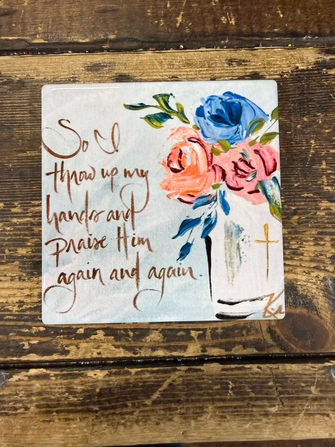 SCM 4x4 Coaster So I Throw